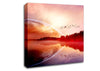 Amazing Sunrise Lake Canvas Wall Art