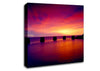 Ocean Colour Burst Canvas Wall Art
