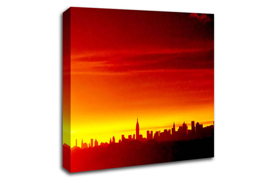 Manhattan Ny Canvas Wall Art