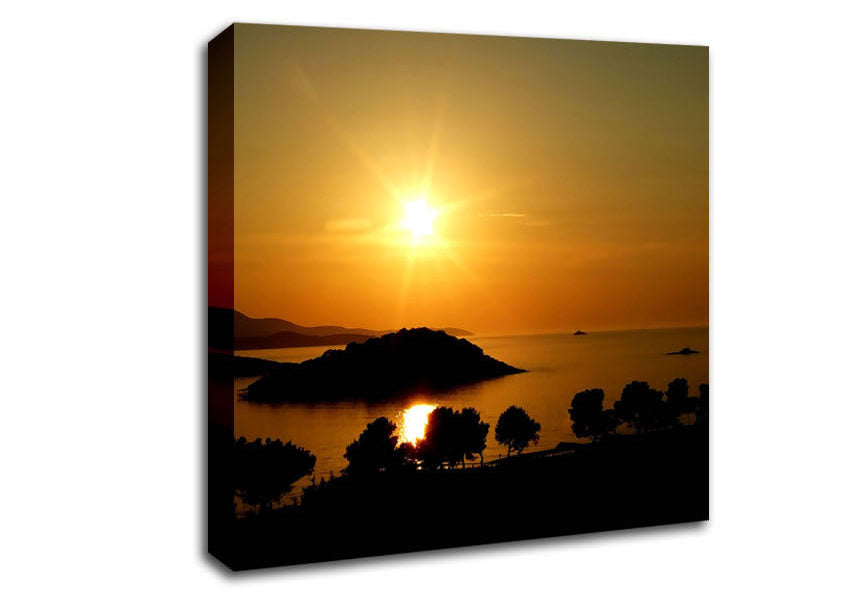 Ksamil Canvas Wall Art