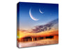 Three Moons Canvas Wall Art