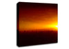 Sunset Over The City Canvas Wall Art