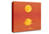 Surreal Sun Reflections Canvas Wall Art