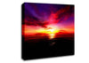 Sunset In Another World Canvas Wall Art