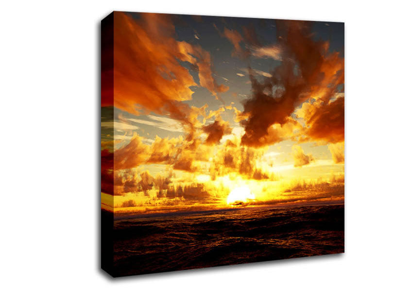 Glorious Day Break Canvas Wall Art