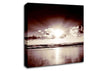 Mauve Ocean Sunrise Canvas Wall Art