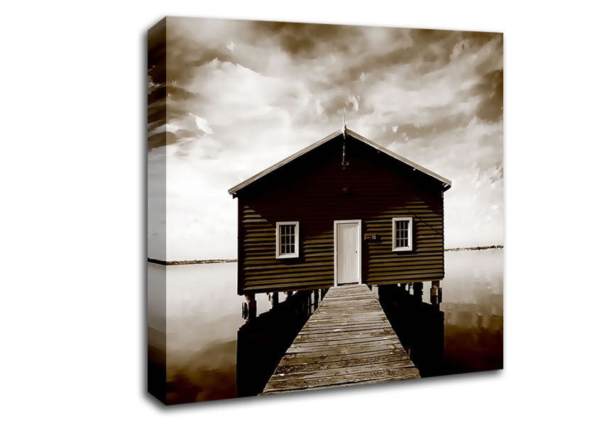 Water House Coco Canvas Wall Art