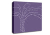 Love Quote The Love Tree Lilac Canvas Wall Art