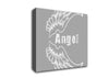 Angel Wings 3 Grey White Canvas Wall Art