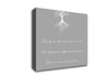 Family Quote Family Are Like Branches 2 Grey White Canvas Wall Art