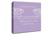 Music Quote I Could Stay Awake Aerosmith Lilac Canvas Wall Art