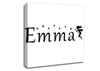 Your Name In Fairy Dust White Canvas Wall Art