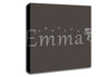 Your Name In Fairy Dust Chocolate Canvas Wall Art