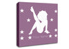 Betty Boop Your Name Stars Dusty Pink Canvas Wall Art