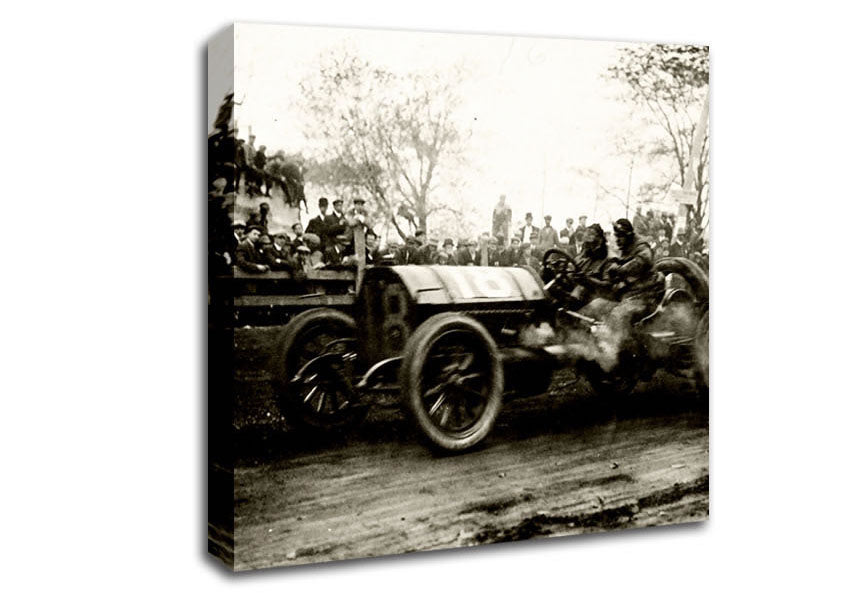 The First Formula One Race Canvas Wall Art