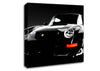 Porsche 911 Black Canvas Wall Art