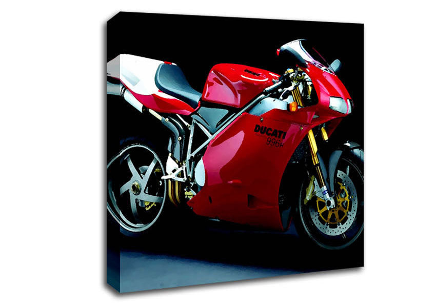 Motorbike Ducati Canvas Wall Art