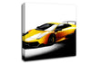 Lamborghini Side Profile Yellow Canvas Wall Art