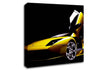 Lamborghini Doors Yellow Canvas Wall Art
