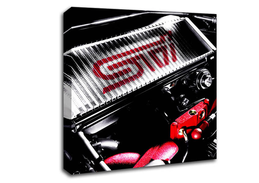 Formula One Engine Canvas Wall Art