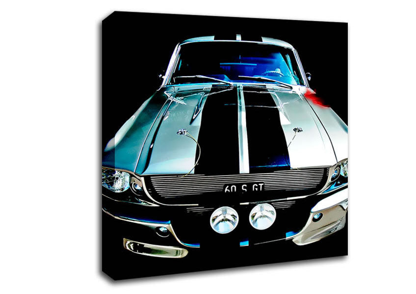Ford Mustang Shelby Gt Front Canvas Wall Art