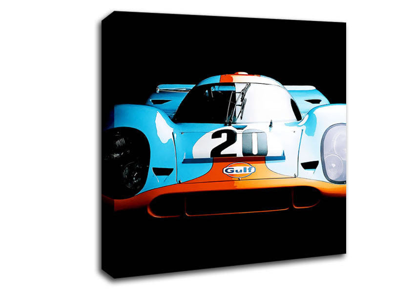 Ford Gt Super Car Canvas Wall Art