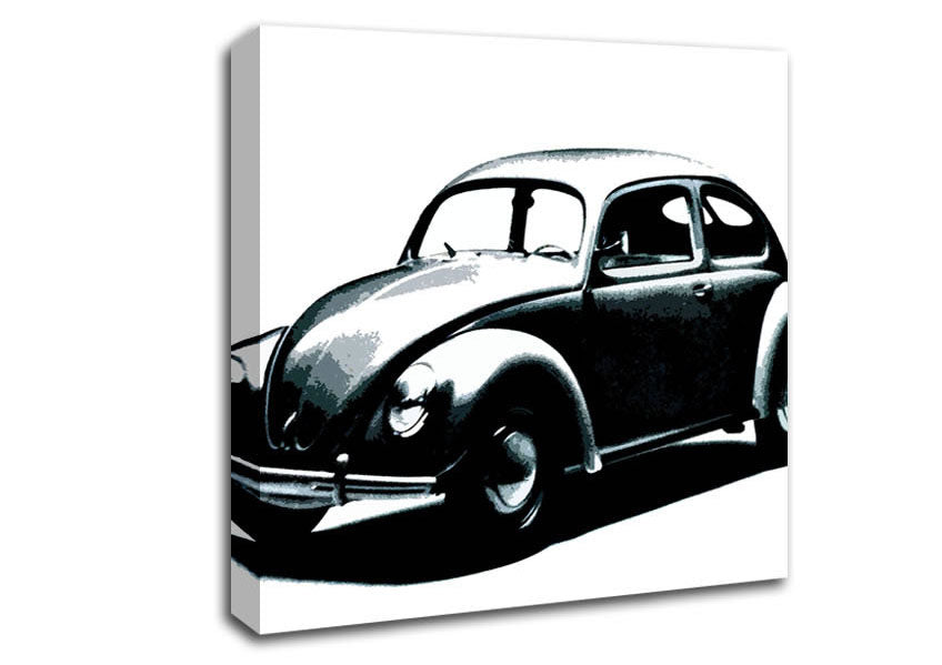 Classic Vw Beetle Canvas Wall Art