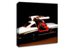 Classic Bat Winged Car Canvas Wall Art