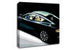 Aston Martin Vantage Black Canvas Wall Art