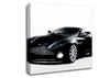 Aston Martin Db9 Black And White Canvas Wall Art