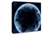 Planet Universe Blue Canvas Wall Art