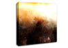 Golden Nebula Canvas Wall Art