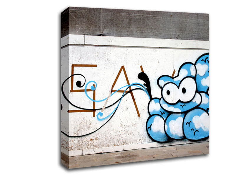 Blue Birds Canvas Wall Art