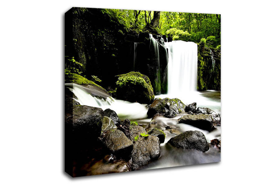 Most Beautiful Waterfalls In The World Canvas Wall Art