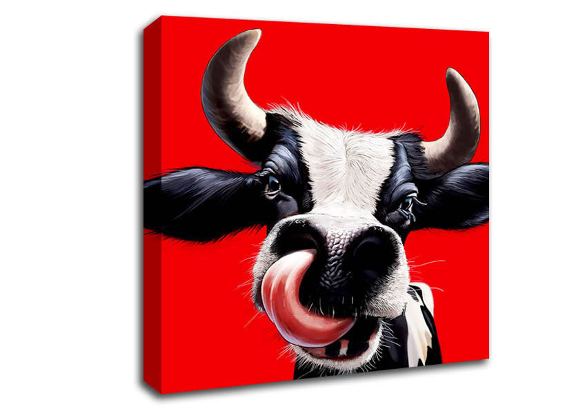 Cow You Do This Canvas Wall Art