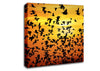 Flight Of The Golden Birds Canvas Wall Art