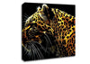 Golden Cheetah Canvas Wall Art
