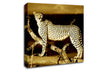 Leopard Perch Sepia Canvas Wall Art