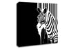 Melting Zebra Canvas Wall Art
