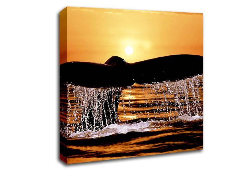 Whale Tale Canvas Wall Art