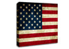 Grunge Flag Of America Canvas Wall Art