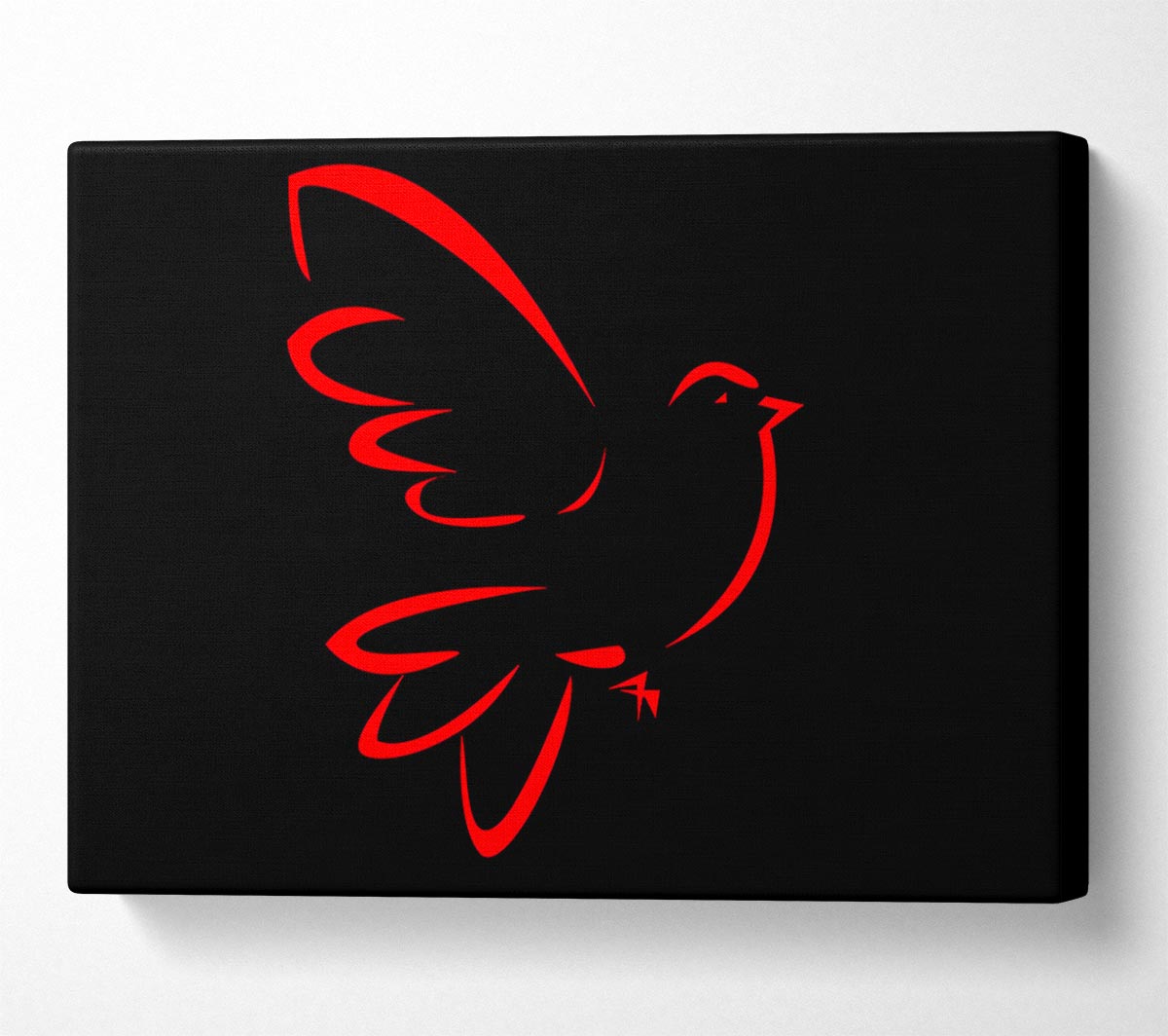 Red Bird Canvas Wall Art
