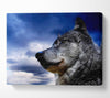 Wolf Clouds Canvas Wall Art