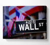 Wall Street American Canvas Wall Art
