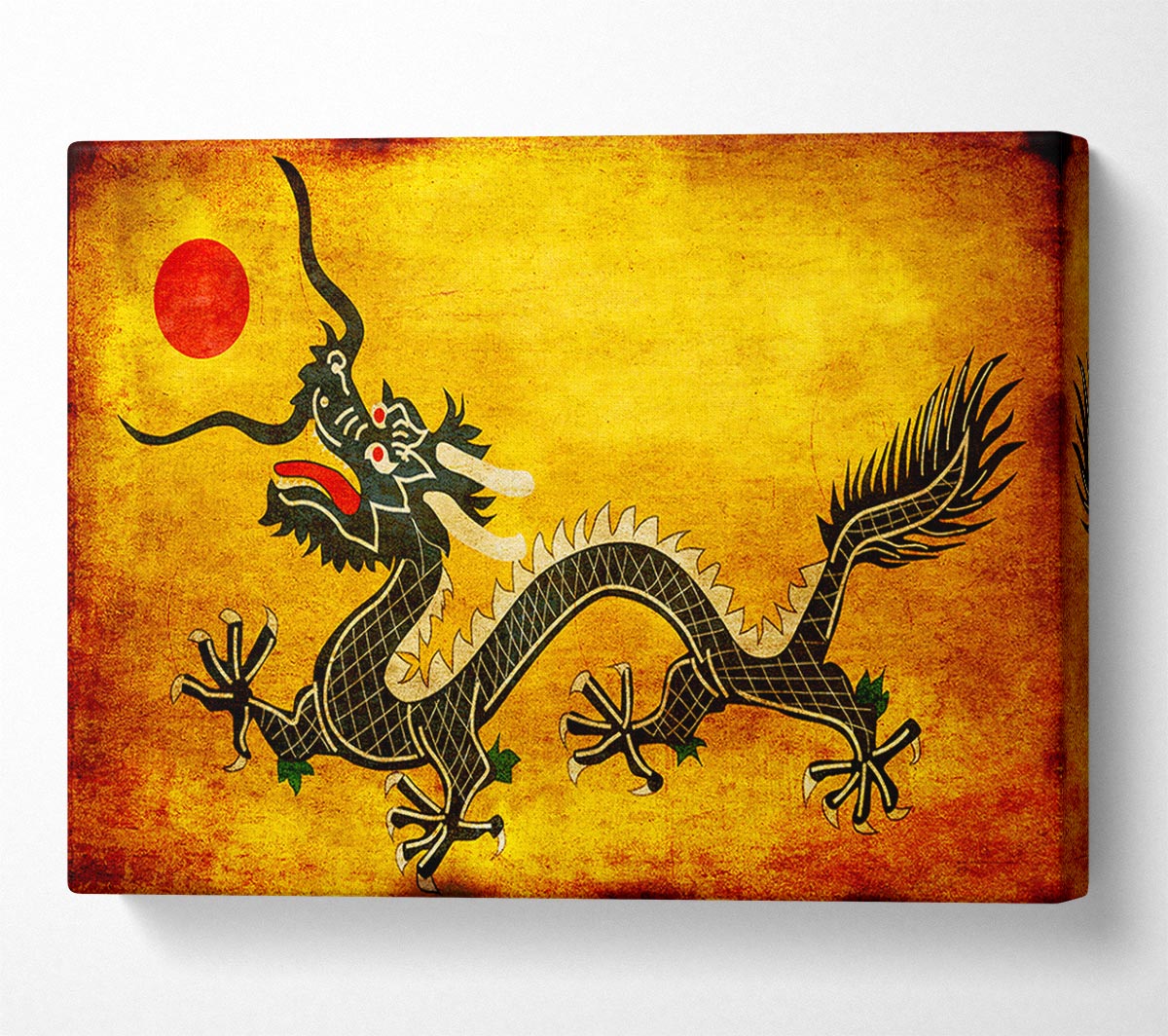 Manchu Dragon Ming Dynasty Canvas Wall Art