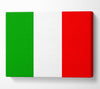 Flag Of Italy Canvas Wall Art
