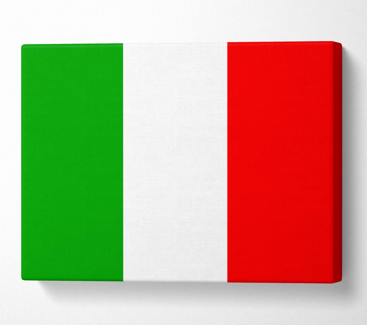 Flag Of Italy Canvas Wall Art