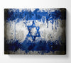 Israel Flag Canvas Wall Art