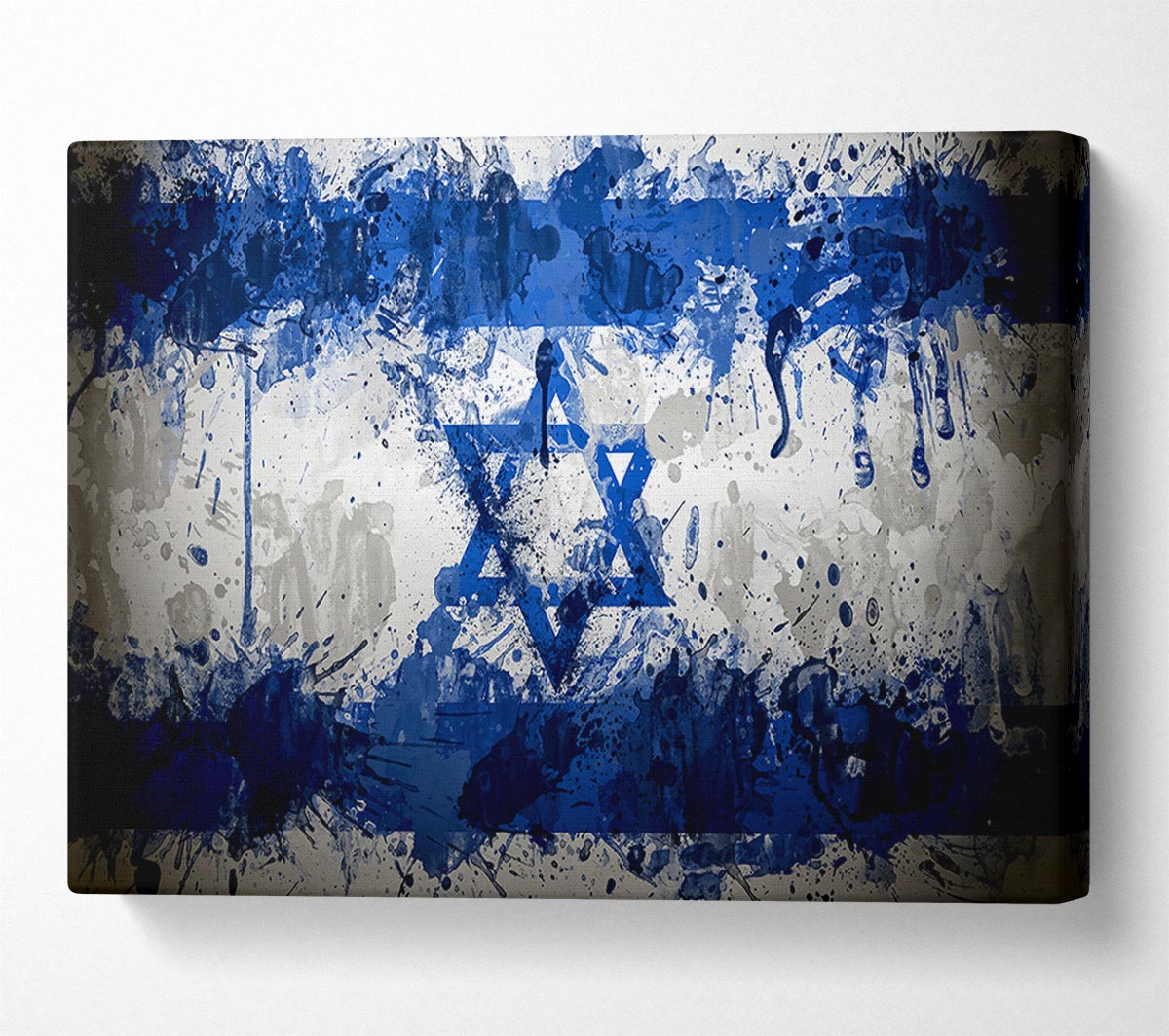 Israel Flag Canvas Wall Art