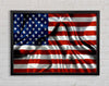 American Usa Flag Framed Wall Art